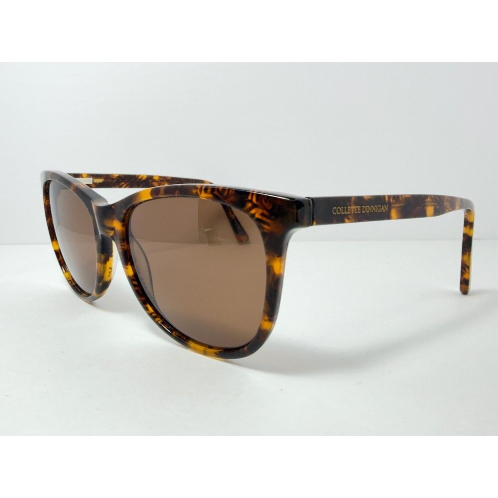 COLLETTE DINNIGAN Sun Rx03 Sunglasses Women's Tortoiseshell Brown Polarized
